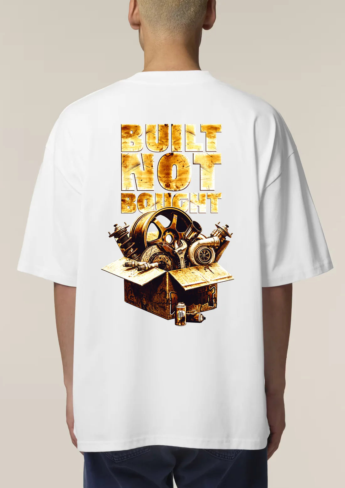 MTB Tricou Oversized Build