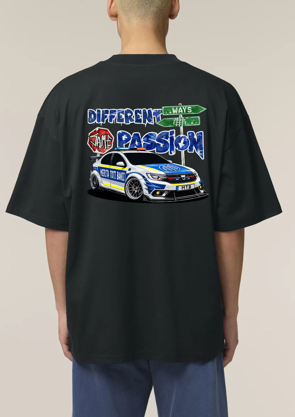 MTB Tricou Oversized Same Passion