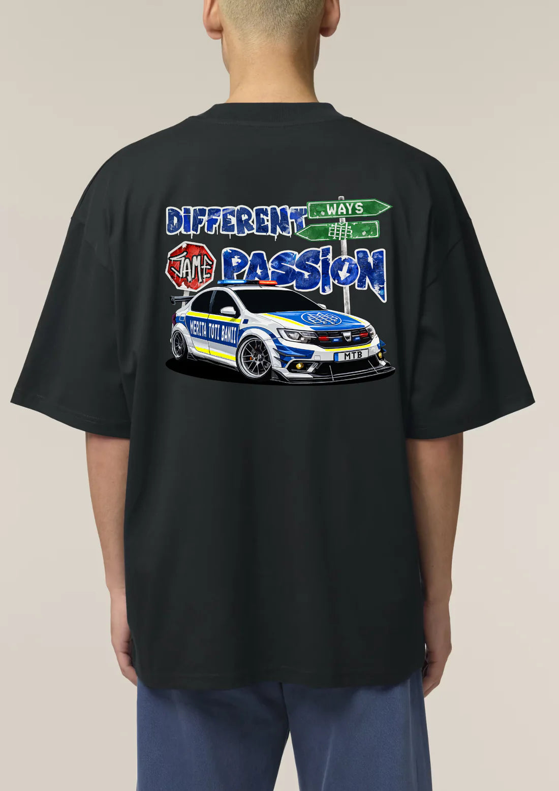MTB Tricou Oversized Same Passion
