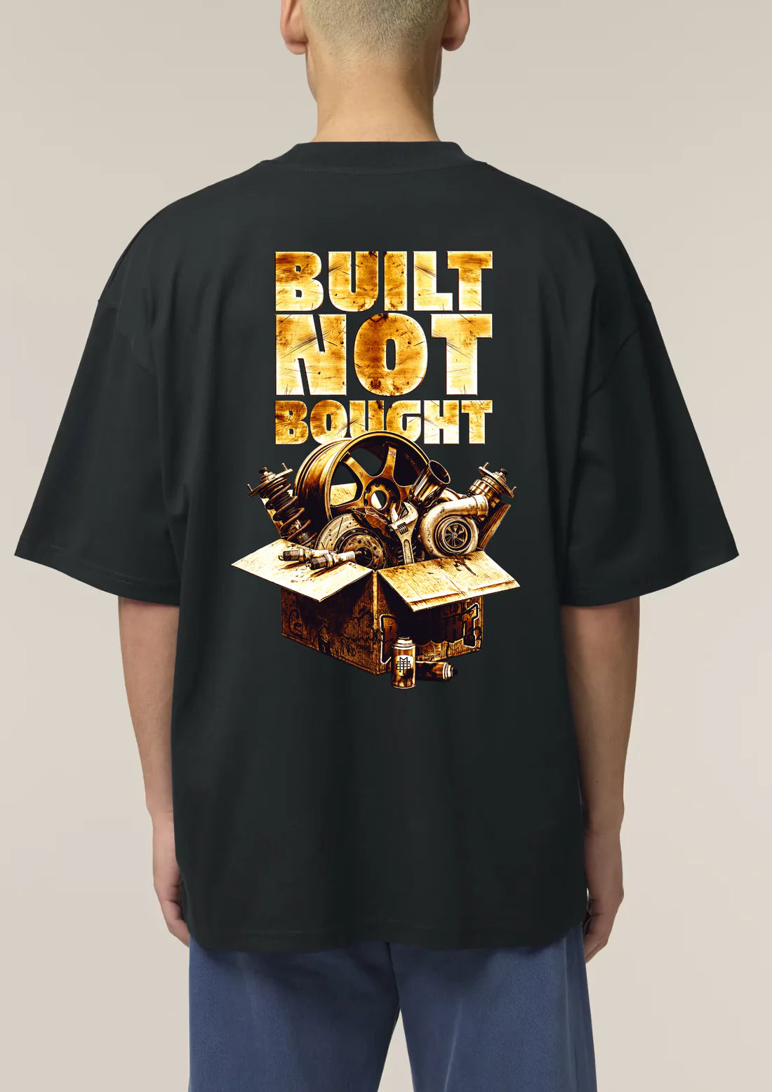 MTB Tricou Oversized Build